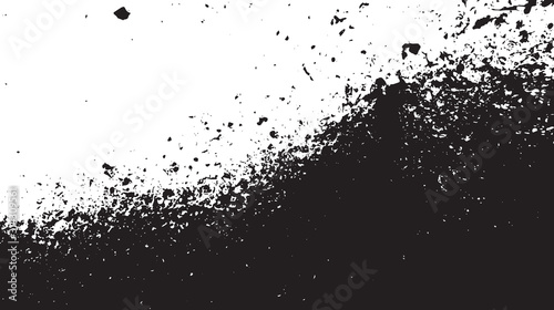 Black and white vintage grunge futuristic background. Suitable to create unique overlay textures with the effect of scratching, breaking, antiquity and old materials.