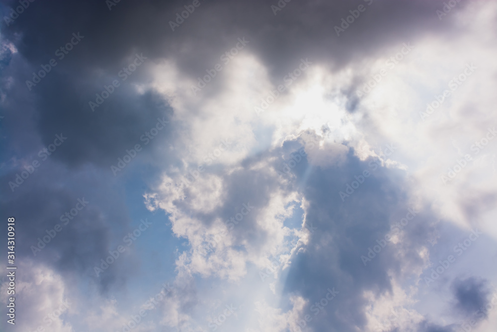 Low Angle View Of Clouds In Sky
