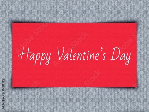 Happy Valentine’s Day greeting card