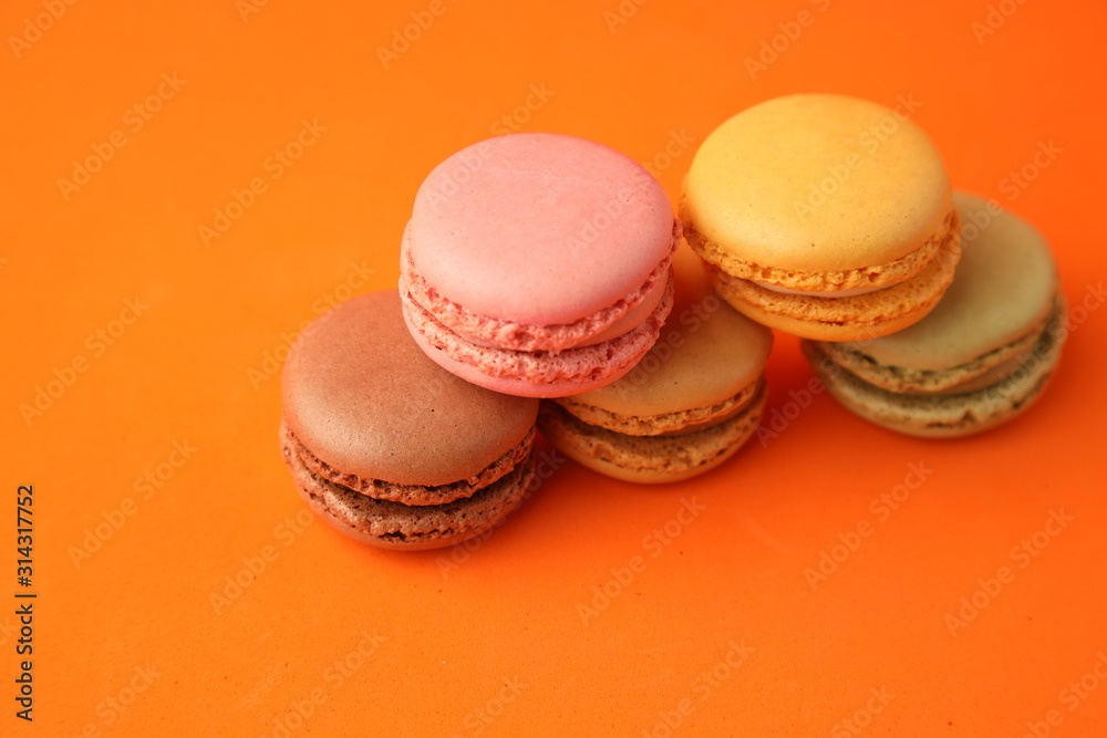 delicious colorful candies called macarons delicious colorful candies called macarons