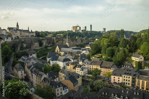 panoramic view of Luxembourg