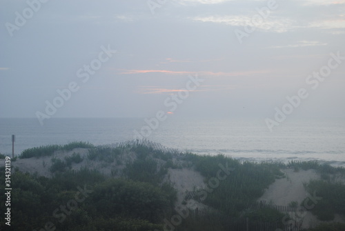 sunrise over the ocean