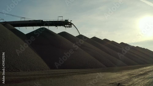  This is iron ore stuffing in stock