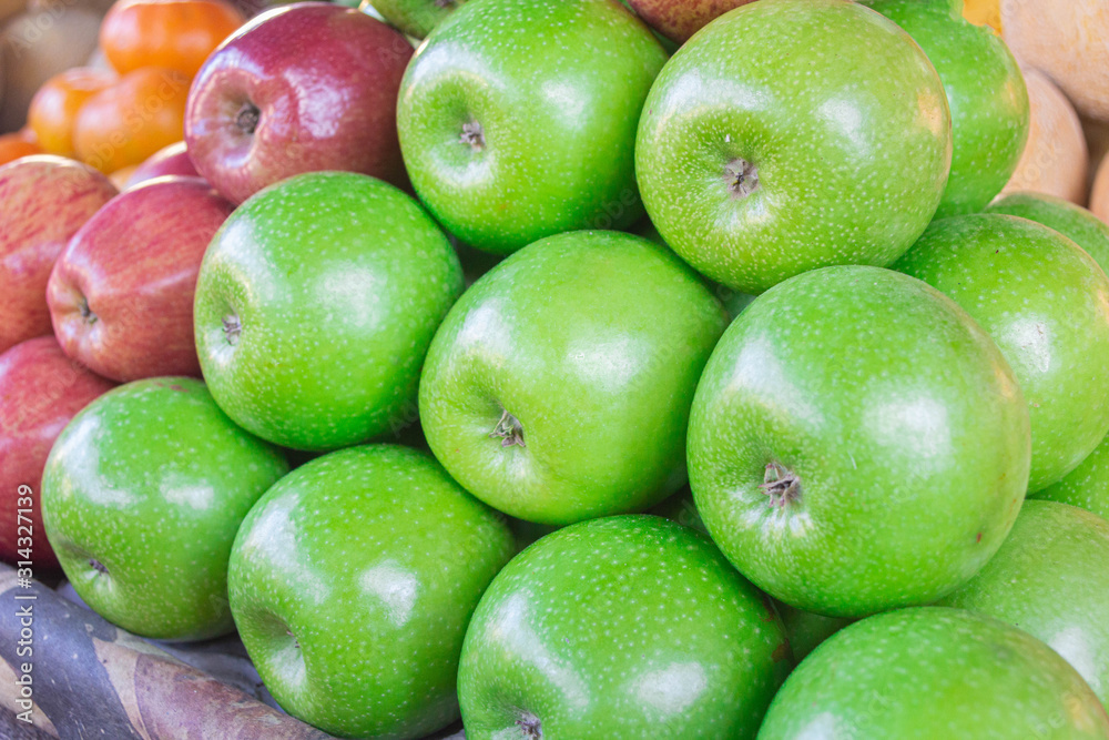 Obraz premium Manzanas Verdes