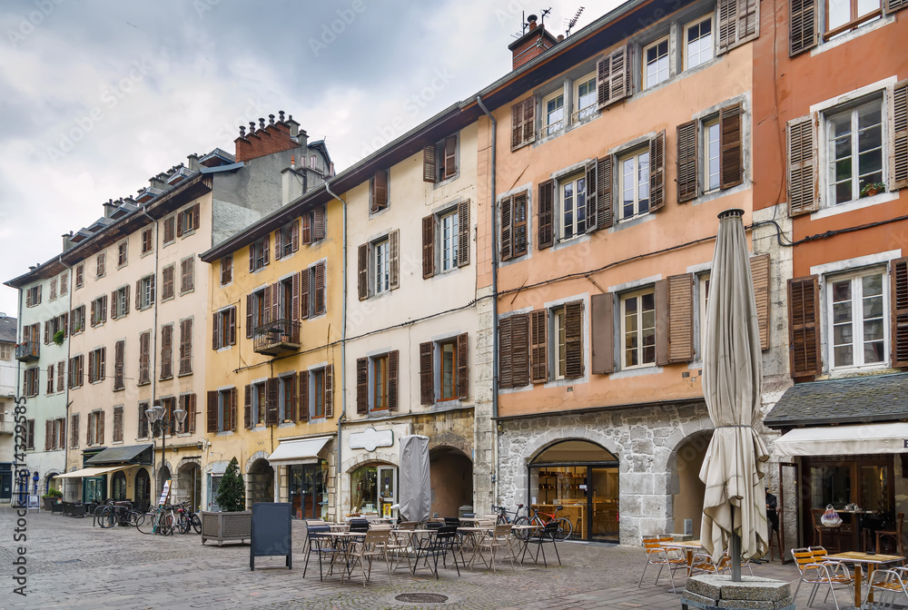 Street in Chambery, France