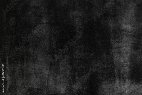 Black chalk board. Blackboard in a school class. School blackboard texture