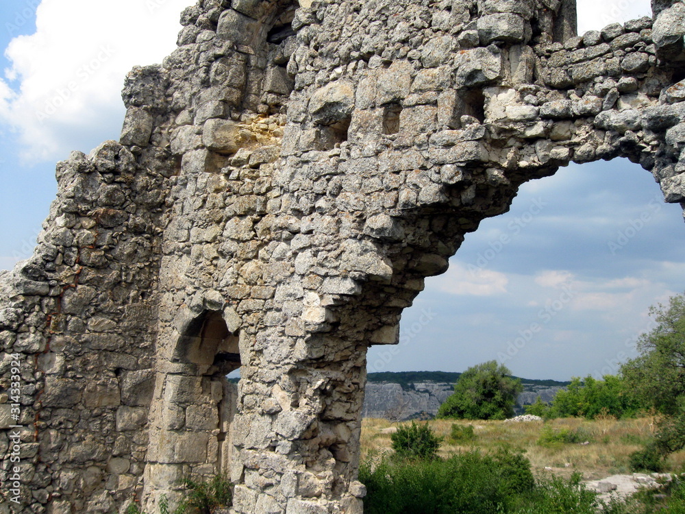 ruins of old castle