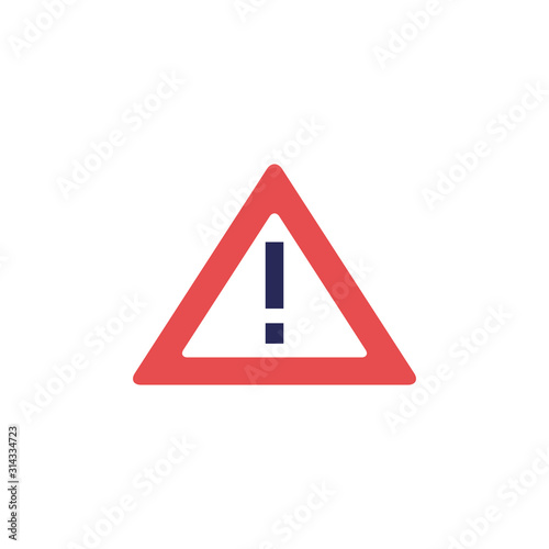cyber security signaling flat style icon