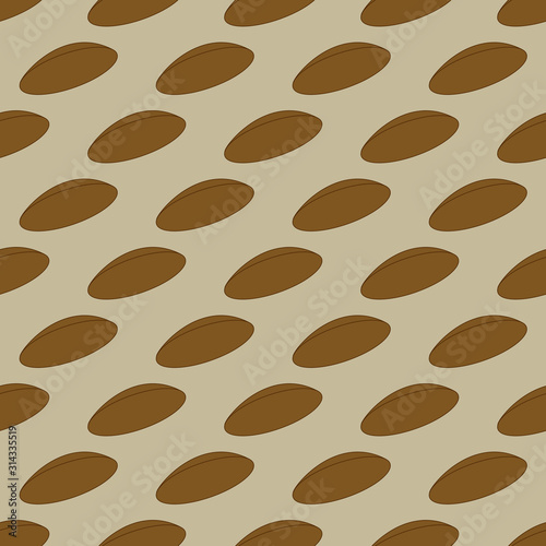 Seamless pattern on the light beige background