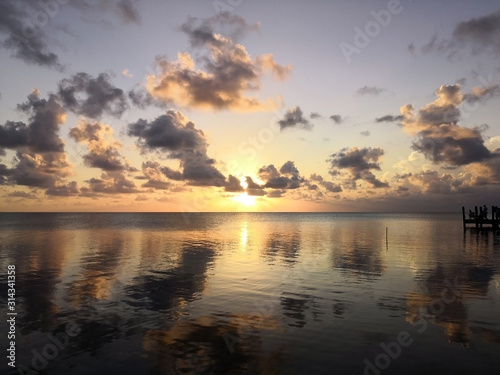 Sonnenuntergang auf den Keys in Florida
