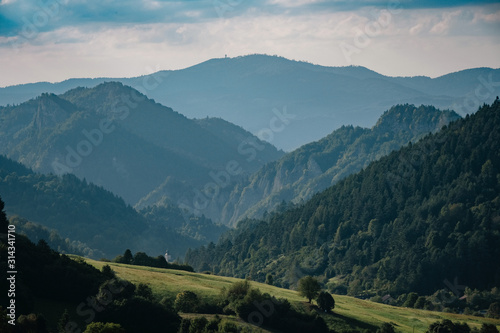 Summer mountain landscape in Slovakia, travel concept © YURII Seleznov