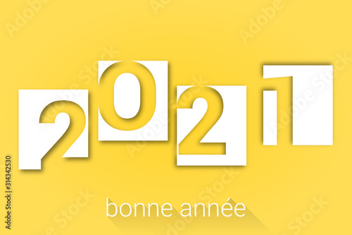 2021 - Bonne année - happy new year