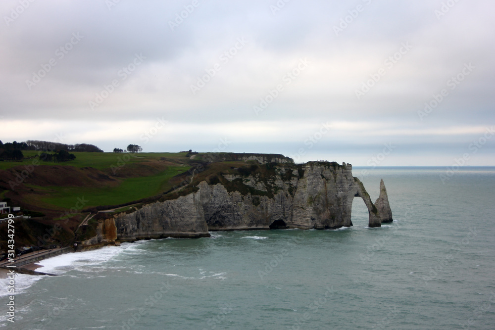 The Normandy Coast at Éretat