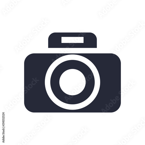 camera photographic device isolated icon
