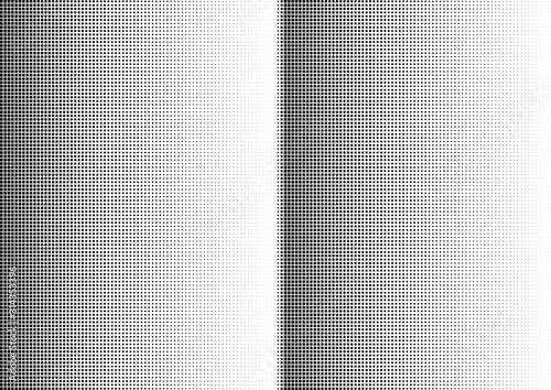 Abstract halftone dotted background. Monochrome pattern with square. Vector modern pop art texture for posters, sites, cover, business cards, postcards, grunge art, labels layout, stickers.