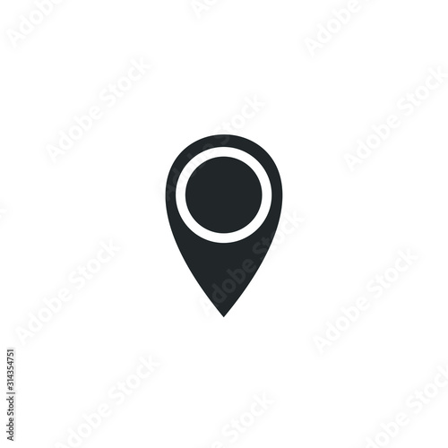 Map pins icon template color editable. pin point symbol vector sign isolated on white background illustration for graphic and web design. Free Download Map pins icon template color editable. pin point symbol vector sign isolated on white background illustration for graphic and web design. - GFXLoad