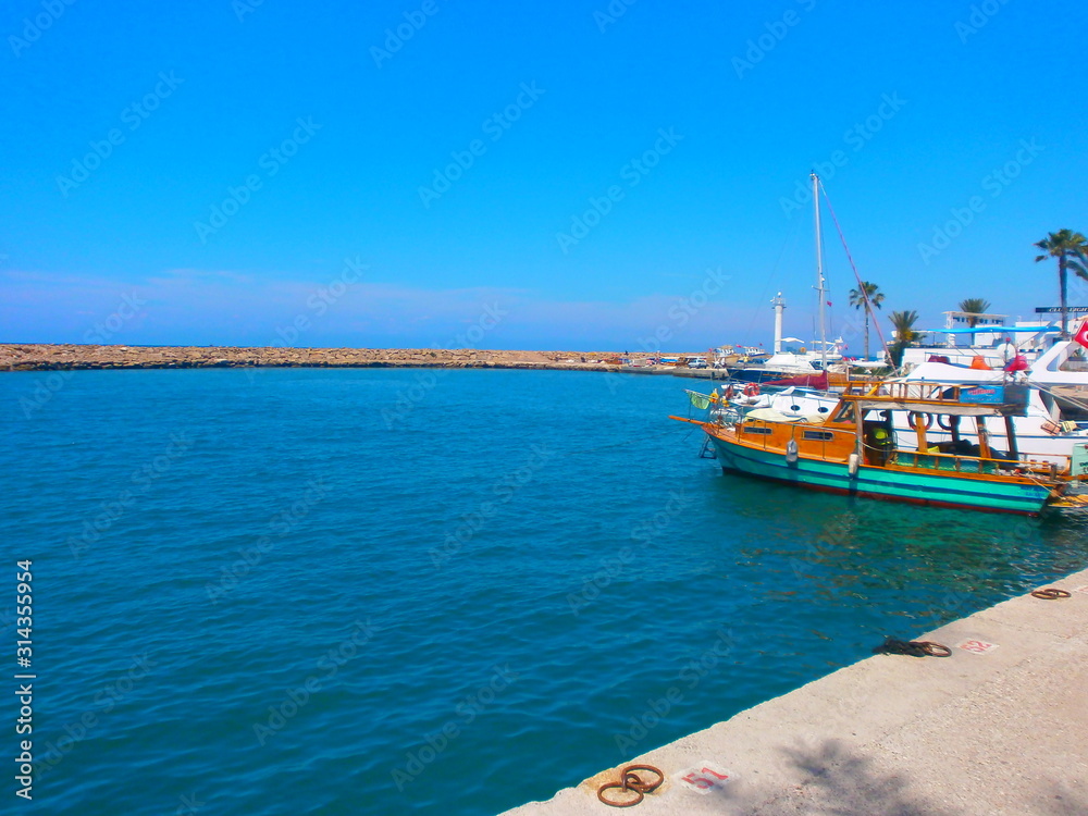 boat on sea