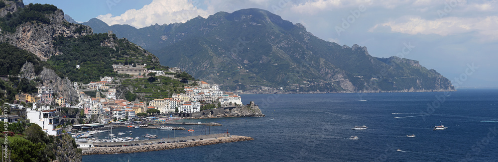 Panorama Amalfi Coast Italy