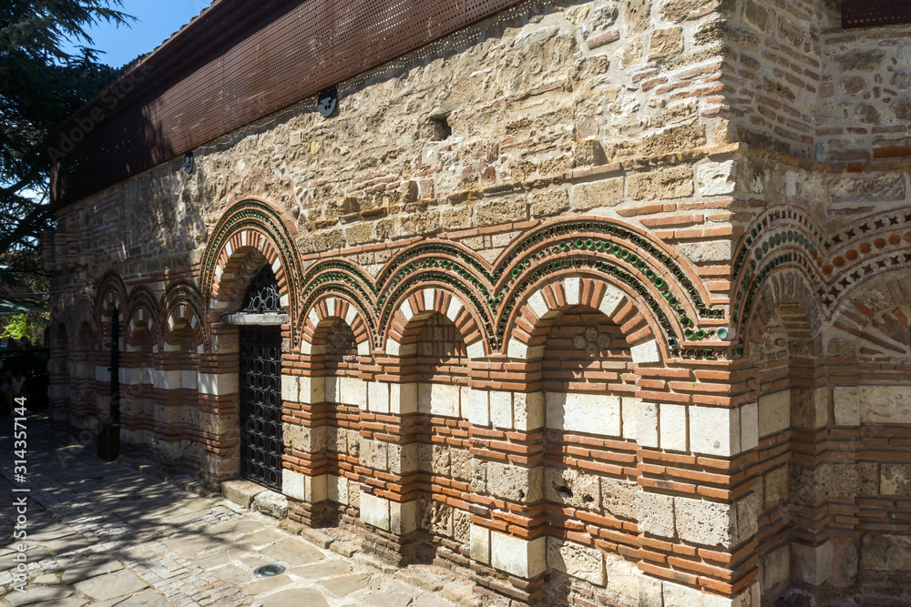 Fototapeta premium Ancient Church of Saint Paraskeva in the town of Nessebar, Burgas Region, Bulgaria