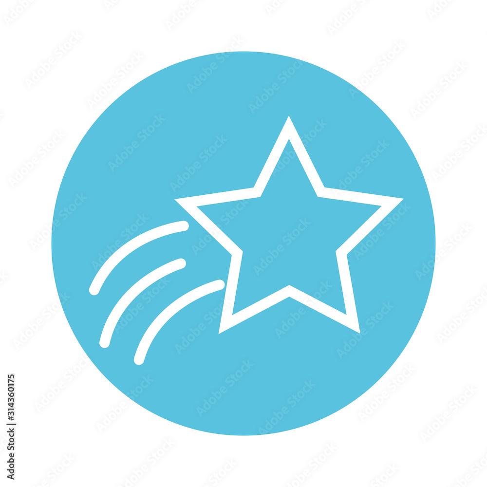 star five pointed block style icon star five pointed block style icon