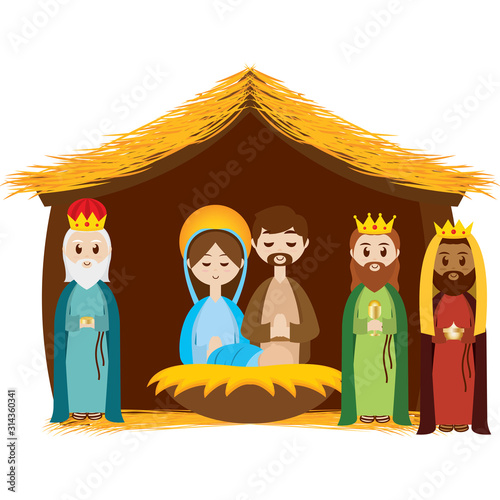 Beatiful manger image