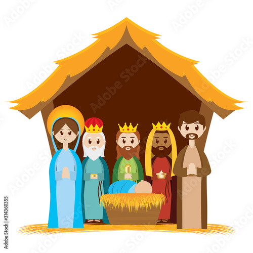 Beatiful manger image