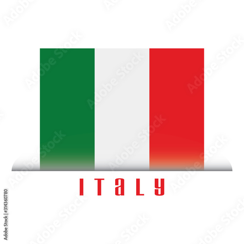 Free Download Italy poster with flag - GFXLoad