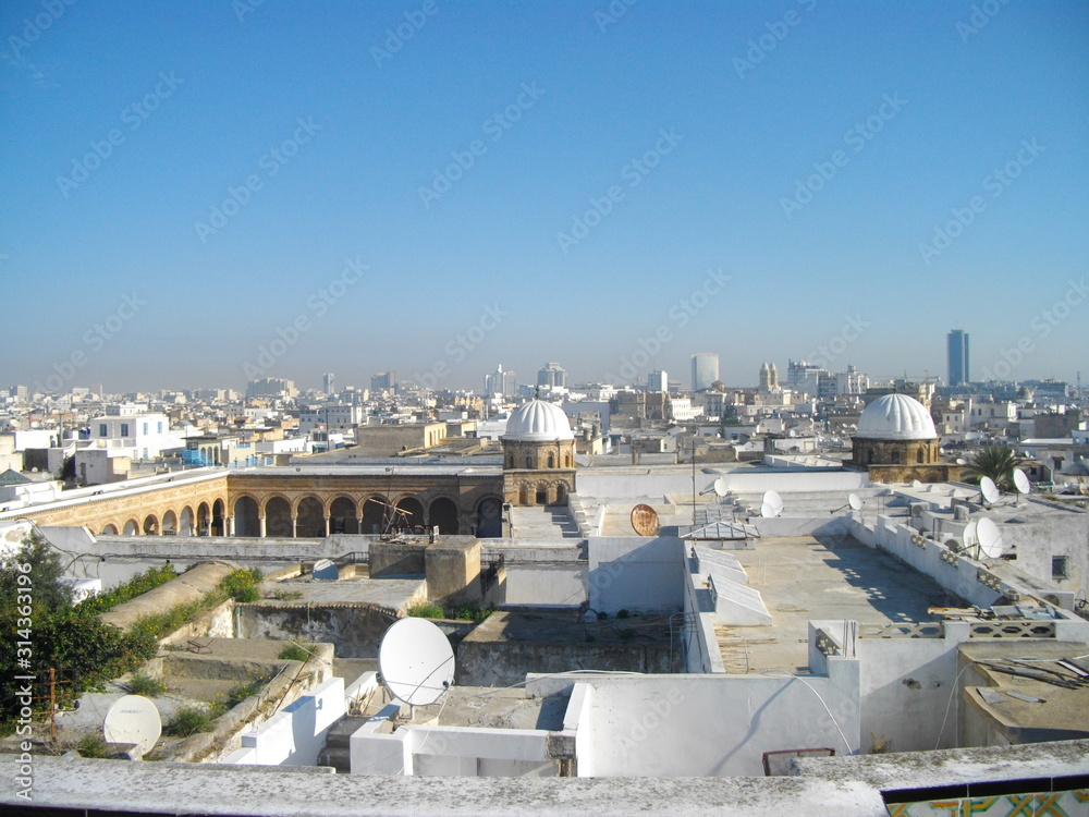 Fototapeta premium Tunisia, University of Zaytuna, Dar El Bey