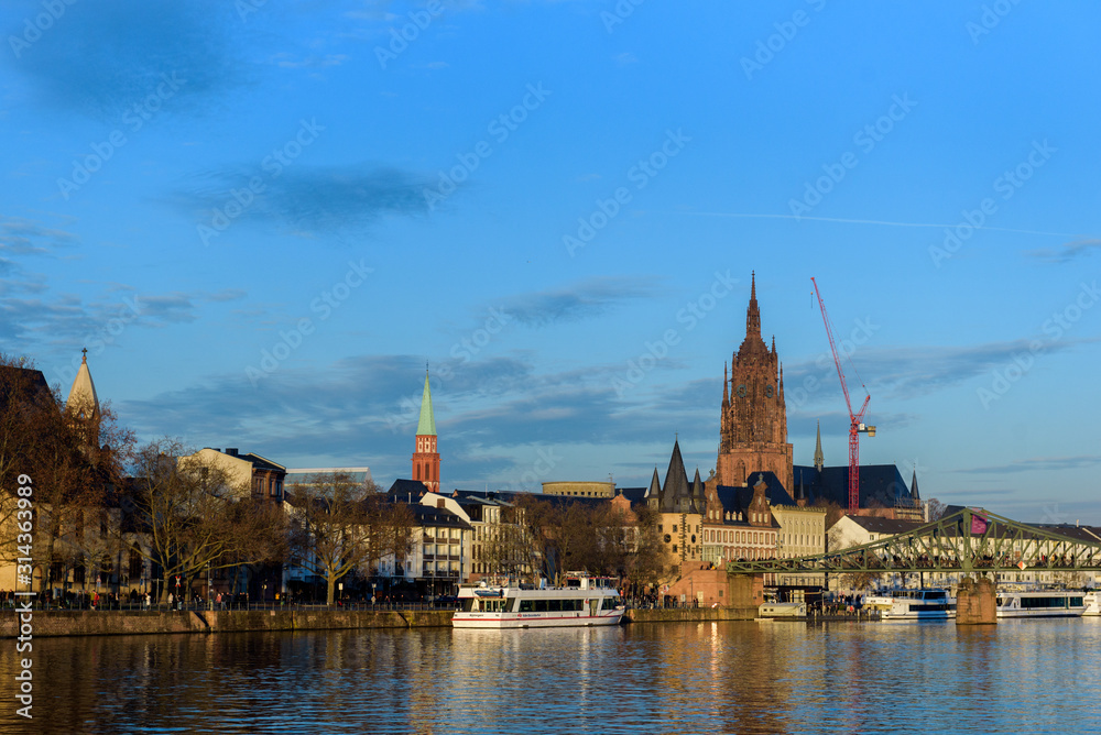 Obraz premium Frankfurt old town. Germany