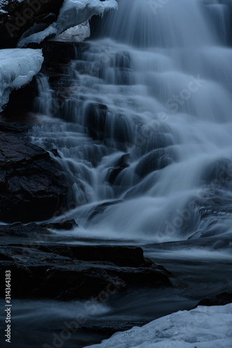 Long exposure waterfall