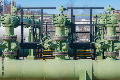 Wallpaper Mural Old Pipeline Valves Torontodigital.ca