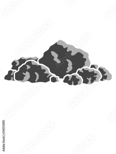 Viele Steine Clipart 