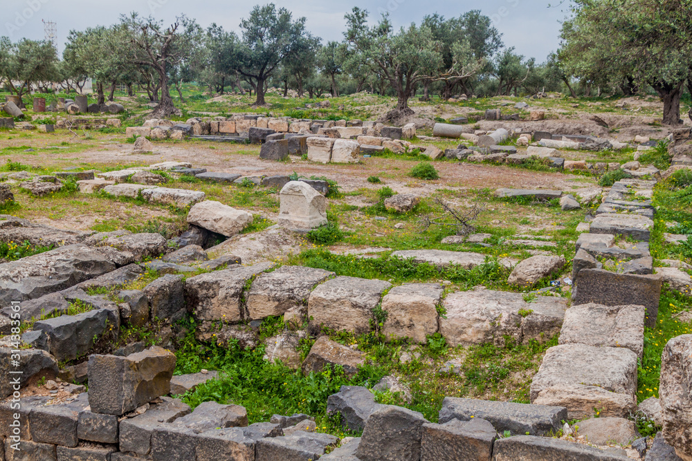 Ancient ruins of Umm Qais, Jordan