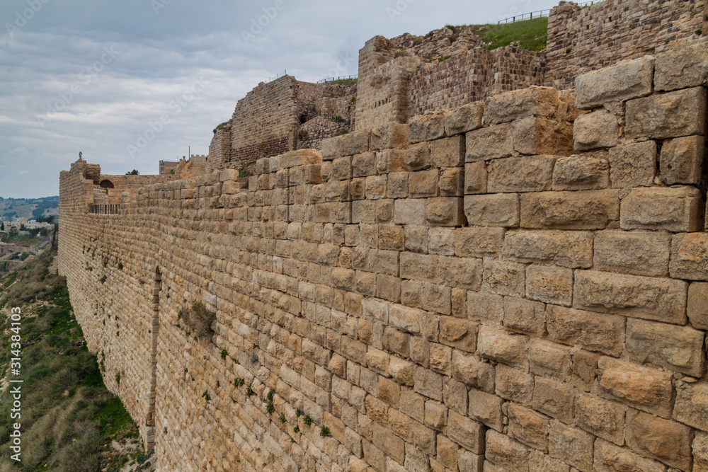 Ruins of Karak castle, Jordan