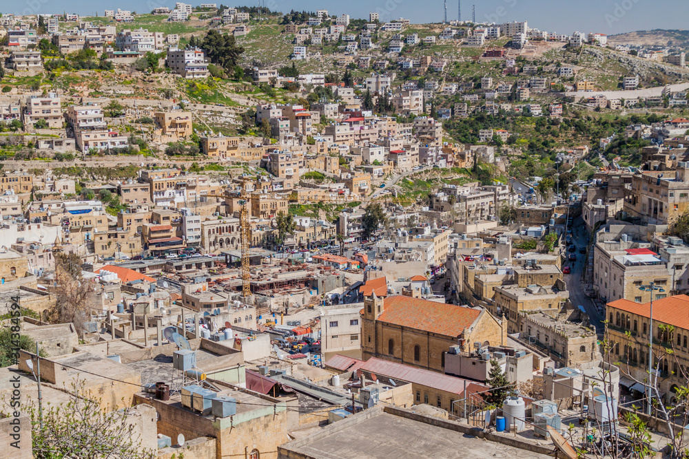 View of Salt town, Jordan