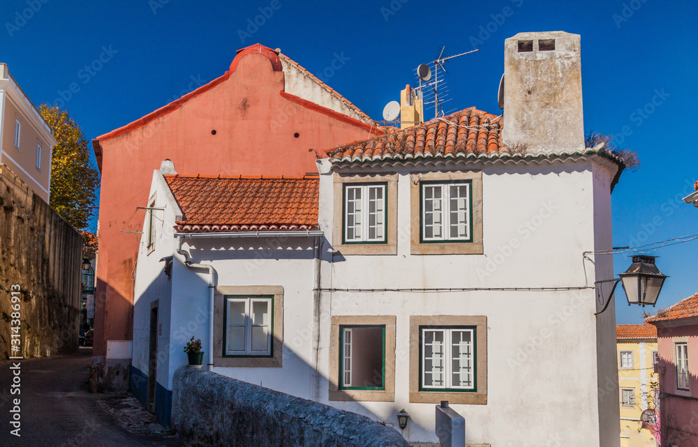 Building in the center of Sintra, Portugal Building in the center of Sintra, Portugal
