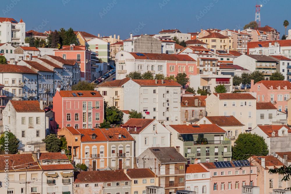 Skyline of Coimbra downtown, Portugal. Skyline of Coimbra downtown, Portugal.