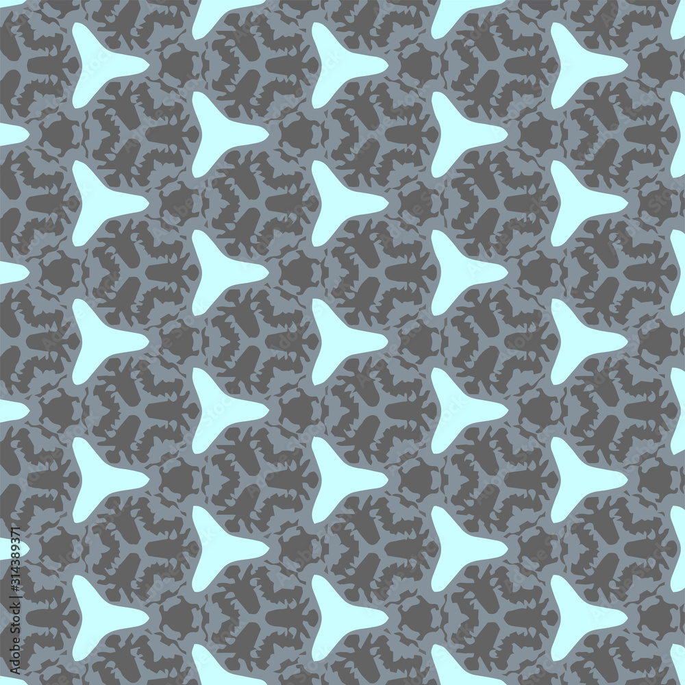 Fototapeta premium Abstract geometric pattern in ornamental style. Seamless texture. Desing Wallpaper,greeting card,gift.