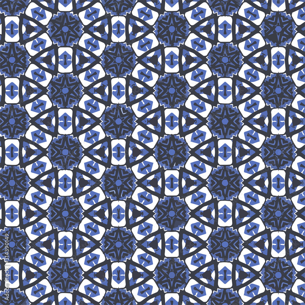 Abstract geometric pattern in ornamental style. Seamless texture. Desing Wallpaper,greeting card,gift.