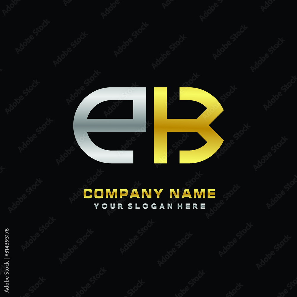 PK initial letters looping linked oval elegant logo silver, gold