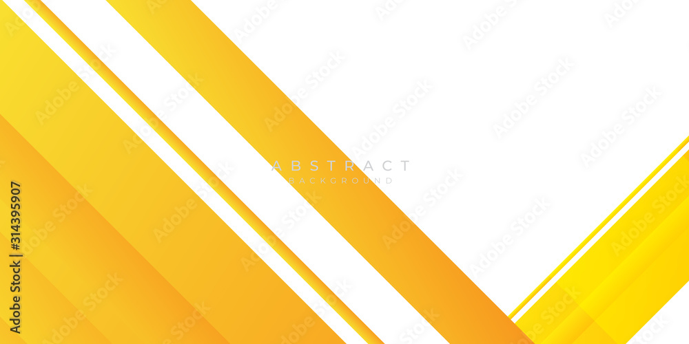 Fresh orange white abstract background geometry shine and layer element vector for presentation design. Suit for business, corporate, institution, party, festive, seminar, and talks.