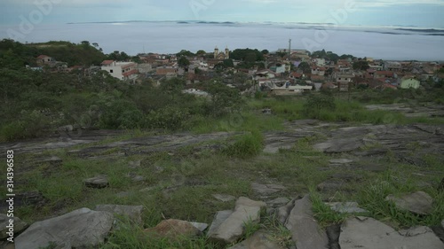 Cityscape of Sao Thome das Letras, Brazil photo