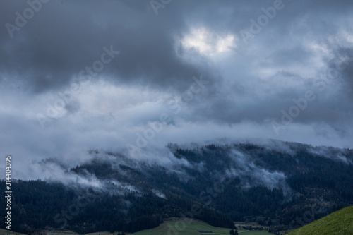 Morgennebel in der Schweiz © EinBlick