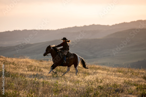 Working Cowgirl © Terri Cage 