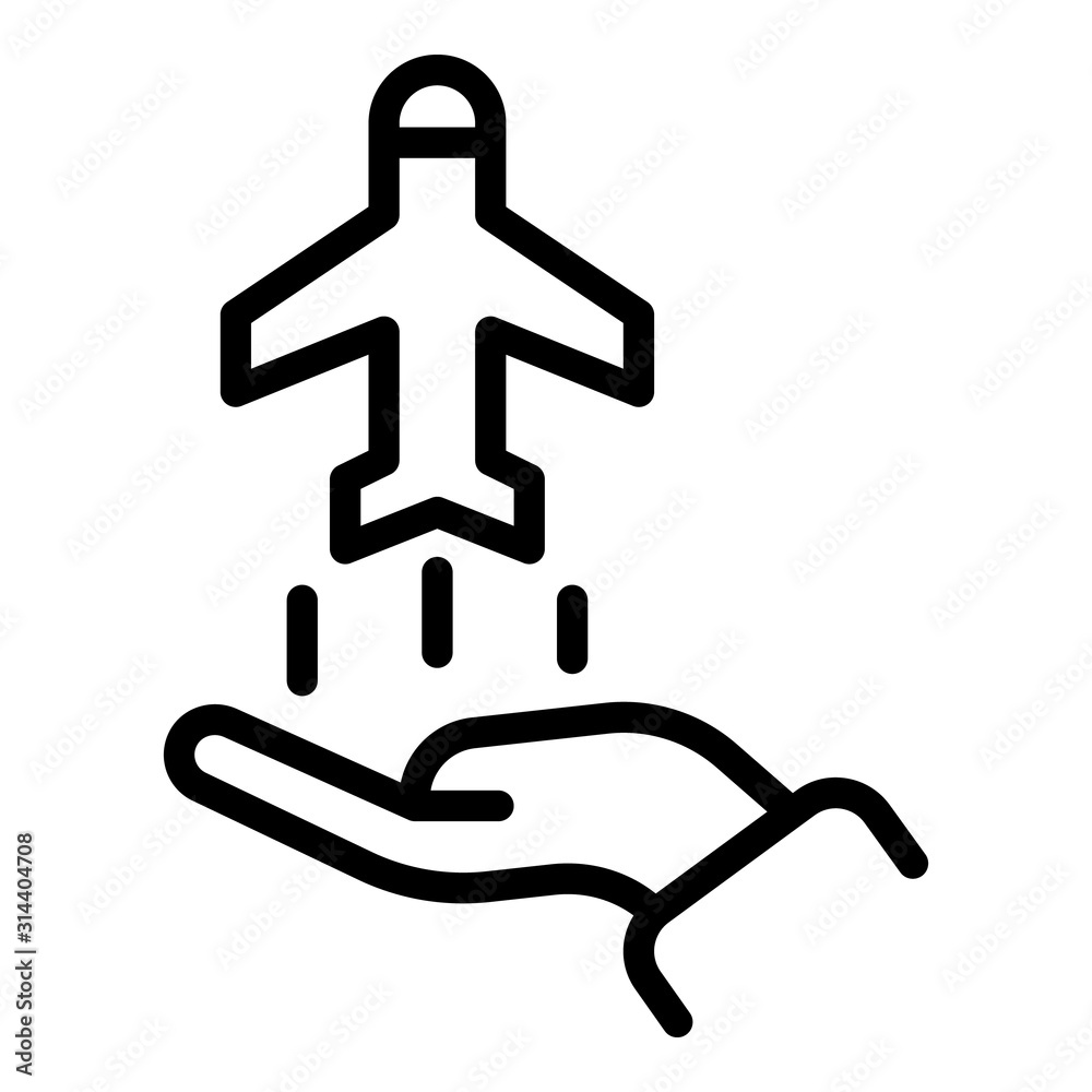 Avia fly protection icon. Outline avia fly protection vector icon for web design isolated on white background Avia fly protection icon. Outline avia fly protection vector icon for web design isolated on white background