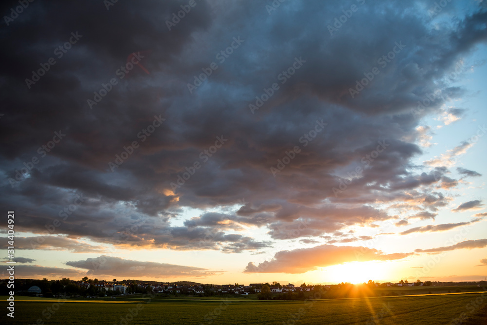 Fototapeta premium Sonnenuntergang