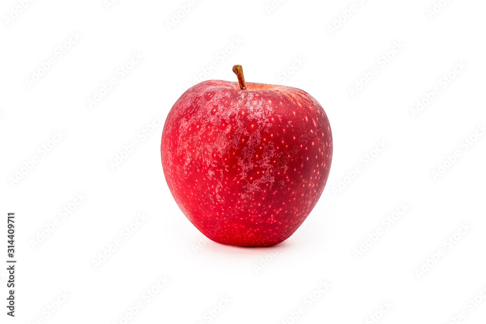 red apple fruit isolated include clipping path on white background red apple fruit isolated include clipping path on white background