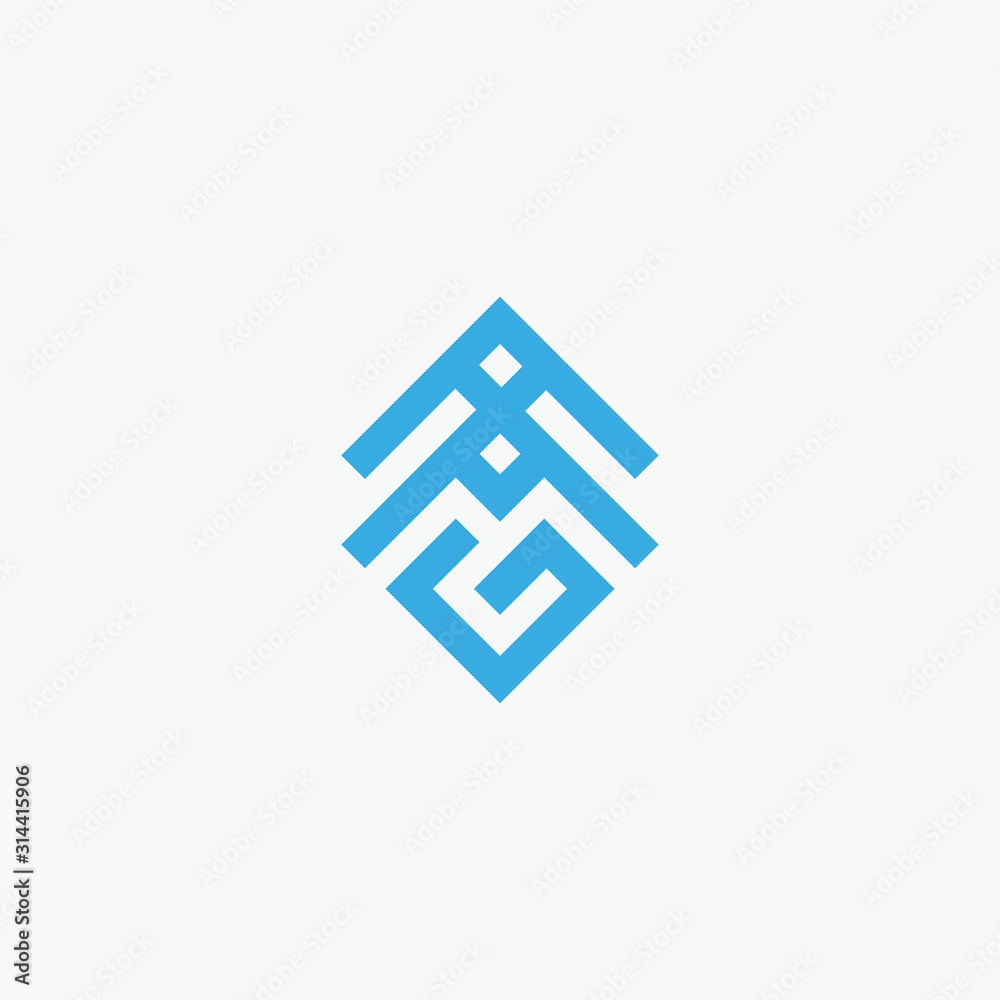 Abstract letter A A G with geometric concept. Creative and Minimalist Letter A A G Logo Design Icon. Modern logo idea sign Universal emblem vector icon. Abstract letter A A G with geometric concept. Creative and Minimalist Letter A A G Logo Design Icon. Modern logo idea sign Universal emblem vector icon.