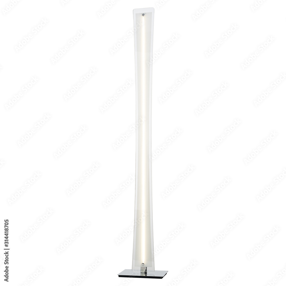 Floor lamp, isolated on white background. Floor lamp, isolated on white background.