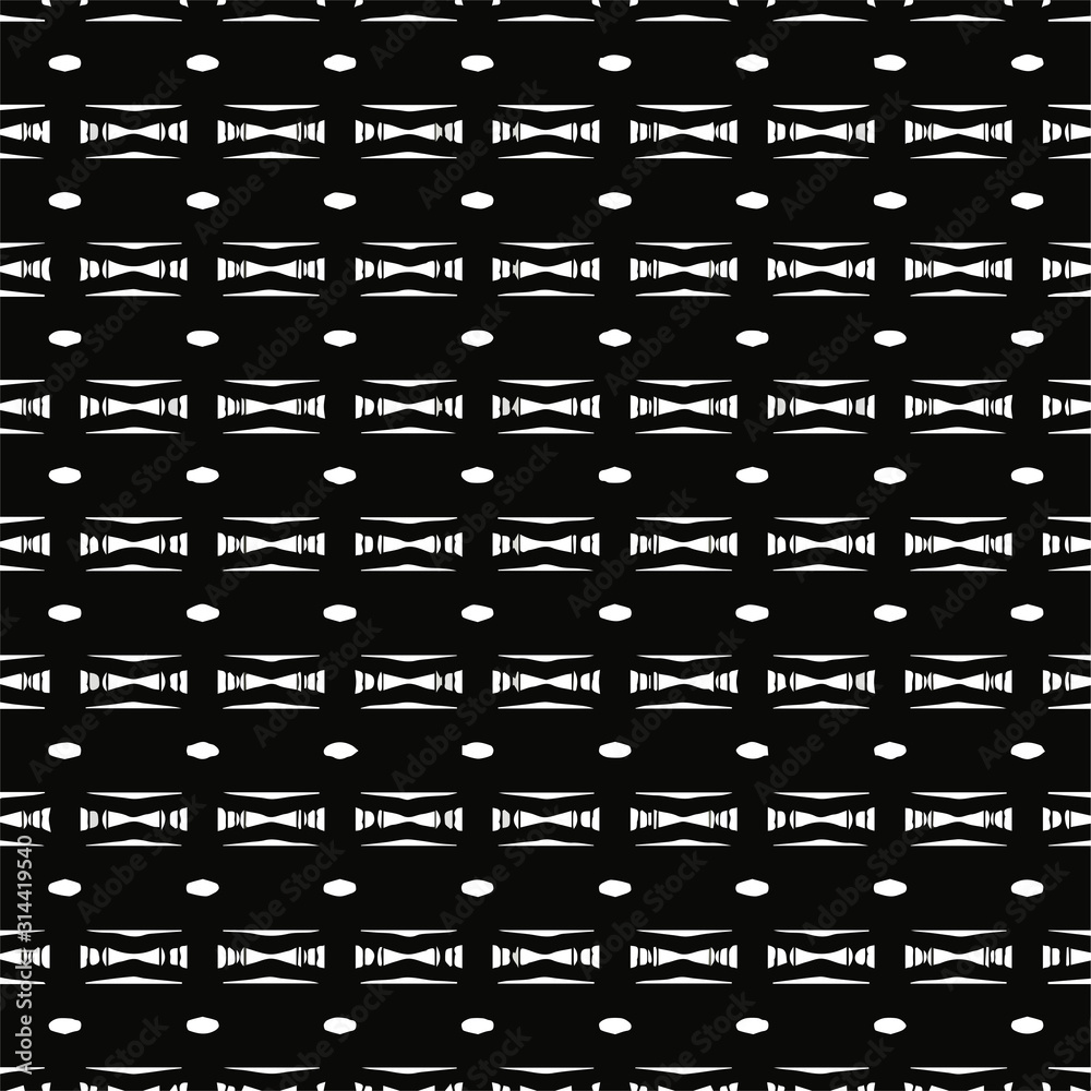 Naklejka premium Abstract geometric pattern in ornamental style. Seamless desing texture.